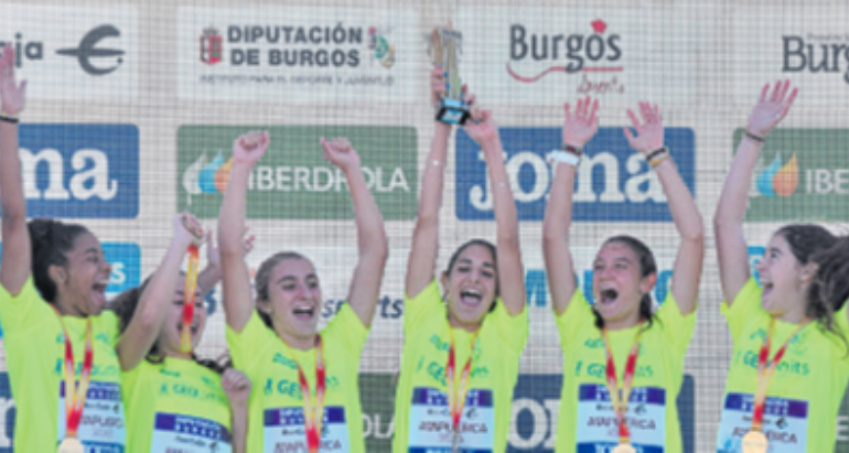 La sub-18 femenina del Club Atletisme Canovelles aconsegueix la medalla d'or al Campionat d'Espanya de cros