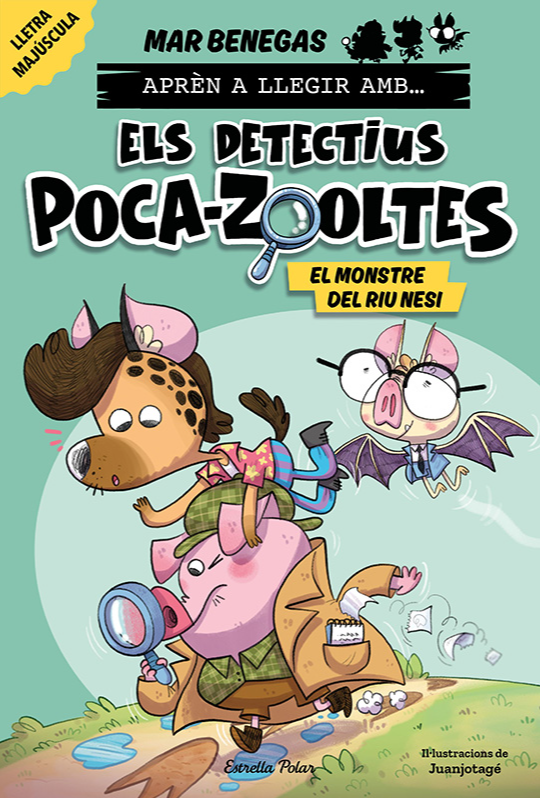 Portada d'Aprèn a llegir amb Els detectius Poca-zooltes