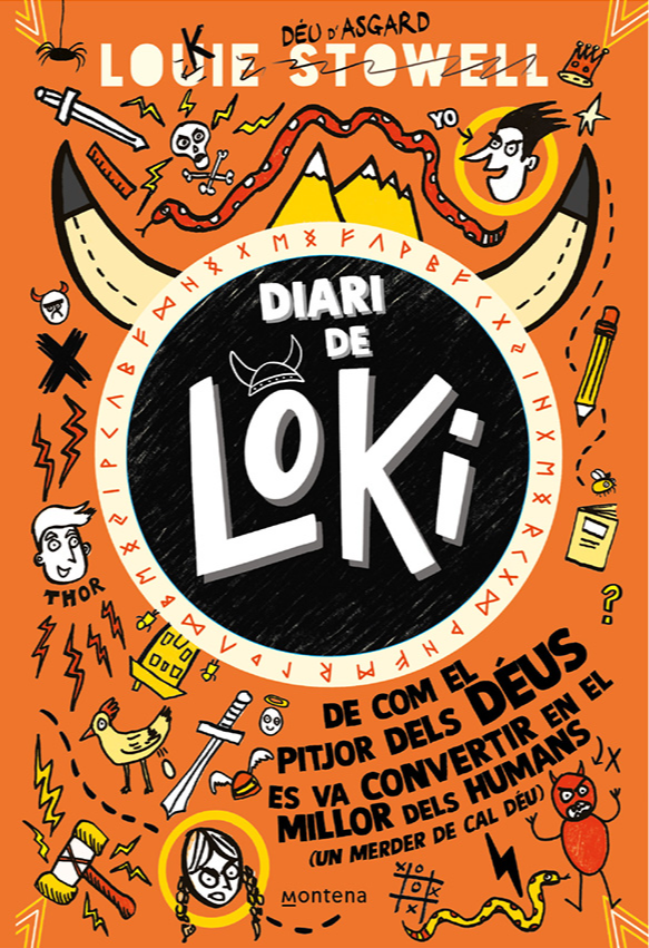 Portada de Diari de Loki de Louie Stowell