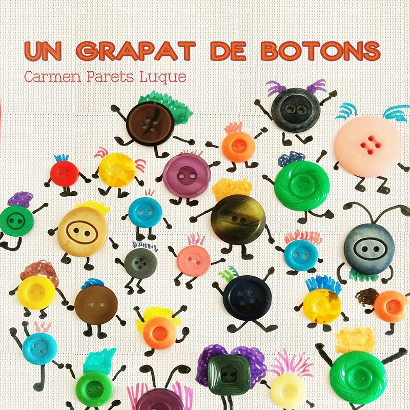 Portada d'Un grapat de botons de Carmen Parets Luque
